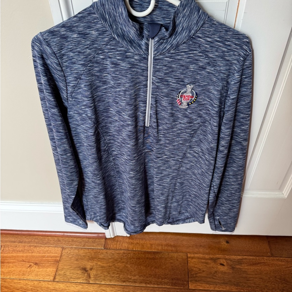 Solheim Cup Women's Blue Quarter-Zip pullover